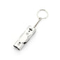 1Pcs Double Pipe Whistle Pendant Keychain High Decibel Portable Outdoor Survival Emergency Camping Tool Multifunction Whistle