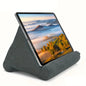 Multi-Angle Sponge Pillow Tablet Stand - Soft Cushion Holder for 7-12 Inch Tablets, Bed & Desk Reading Dock