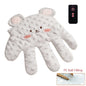 Baby Soothing Palm Sleep Pillow with Remote – Infant Calming Anti-Startle Hand Plush, 26 x 24 cm (10.2 x 9.4 in)