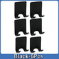 Punch-Free Wall Razor Holder — 1/2/4/6-Pack Adhesive Shaver Rack, Bathroom Organizer Hook