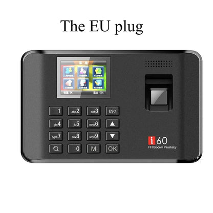 Biometric Fingerprint Time and Attendance Recorder - Employee Clock In/Out System