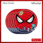 Spiderman Kids Birthday Party Supplies - Disposable Tableware Set with Plates, Cups, Napkins & Favor Bags
