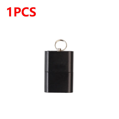 Mini Aluminum USB 2.0 Micro SD / TF Card Reader - High-Speed 480 Mbps, Plug & Play