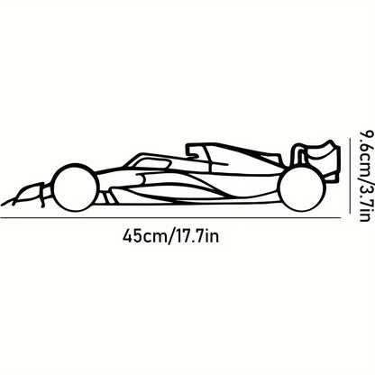 Decorative Hot Border Metal Line Art Designed Specifically for Passionate Automotive Aficionados Looking To Create Wall Displays