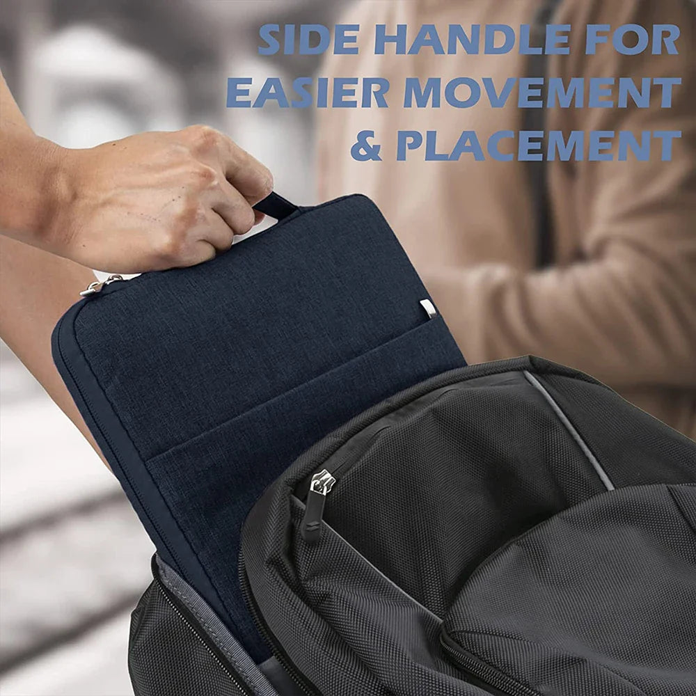 Waterproof Padded Laptop Sleeve with Handle 11–16 Inch — 360° Shockproof