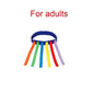 Tail Tag Game Belt Set, 1 Adjustable Waistband with 6 Tail Straps for Kids & Adults, Outdoor Party & PE Games
