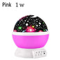 Rotating Star Projector Night Light – LED Galaxy & Moon Lamp for Kids Bedroom, Soothing Sleep Light & Gift for Girls and Boys