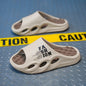 Men's Massage Slide Sandals Thick Sole Non-Slip Indoor Outdoor Shower & Beach Slides