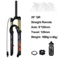 120mm (4.7in) Travel Mountain Bike Air Fork 27.5/29 in, 32mm (1.26in) Stanchion Magnesium Alloy Suspension - Orange