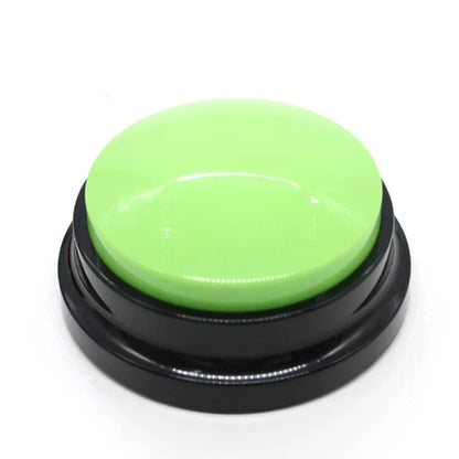 Recordable Talking Dog Toy - Portable Interactive Button Trainer for Dogs