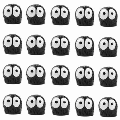 Cute Black Elf Car Interior Decorations 5/10/20 Pack - Funny Auto Console & Rearview Mirror Ornaments