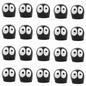 Cute Black Elf Car Interior Decorations 5/10/20 Pack - Funny Auto Console & Rearview Mirror Ornaments