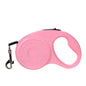 Retractable Dog Leash 3m/5m (9.8ft/16.4ft) Nylon Rope with Quick-Release ABS Case and Paw Print Keychain