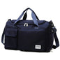 Carry-On Weekender Duffel Bag 35L – Travel Overnight Bag with Shoe Compartment and Wet/Dry Pocket for Women