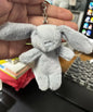Cute Cartoon Rabbit Plush Keychain – Pompom Bag & Phone Pendant