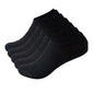 10PCS Men’s Mid-Calf Cotton Socks – Solid Color, Versatile for All Seasons