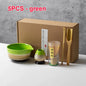 4/5/6PCS Matcha Set Bamboo Whisk Teaspoon Ceramic Bowl Tranditional Tea Sets Home Tea-making Tools Accessories Birthday Gifts