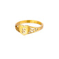 Fashion Hollow Initial Letter Heart Rings For Women Gold Color Stainless Steel A-Z Letter Ring Aesthetic Wedding Jewelry Gift