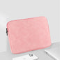 PU Laptop Sleeve Bag 12–15.6 Inch — Shockproof, Foam & Fleece Lined