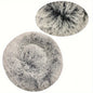 Round Plush Pet Bed, Washable Cozy Dog & Cat Sofa, Winter Warm, Multiple Sizes 16–35 in (40–90 cm)
