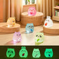 10/50Pcs Simulation Luminous Resin Spider Fairy Garden Miniature Ornaments Decoration DIY Jewelry Making Blind Bag accessories
