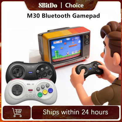 8bitdo M30 Bluetooth Controller Gamepad for Nintendo Switch PC Windows