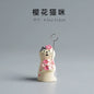 Cute Cat Wedding Zakka Figurine Bride Baby Stroller Resin Model Miniatures Model Cake Ornaments Decor Crafts Desktop Accessories