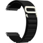 Universal Nylon Sport Loop Watch Band – 20mm & 22mm Replacement for 40mm/44mm Smartwatches (Classic & Active Styles)
