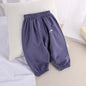 Kids Anti-Mosquito Cotton Bloomers - Lightweight Summer Air-Conditioning Pants for Boys & Girls, Ages 1-5