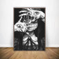 Black And White Ito Junji Tomie Poster HD Art Sticky Wall Waterproof Home Living Room Bar Decoration