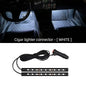 2-in-1 LED Car Neon Interior Light – USB & Cigarette Lighter Footwell Ambient Light, Car Backlight Atmosphere Lamp Accessories