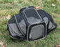 Foldable Mesh Pet Carrier – Expandable Soft-Sided Travel Carrier for Cats & Small Dogs, Breathable Handheld Tote