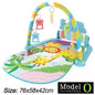 Baby Fitness Play Gym with Music & Piano Mat