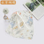 100% Mulberry Silk Men's Pocket Square 35cm (13.8in) Solid Tatting Handkerchief