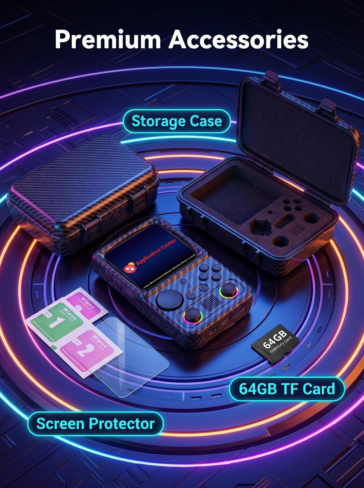 AISLPC R36T MAX Retro Handheld Game Console - 4.0" IPS, 18000+ Games, 27+ Emulators, Wi-Fi, 4000mAh, EmuELEC