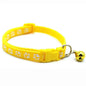Colorful Adjustable Cat Collar with Bell