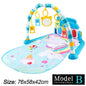 Baby Fitness Play Gym with Music & Piano Mat