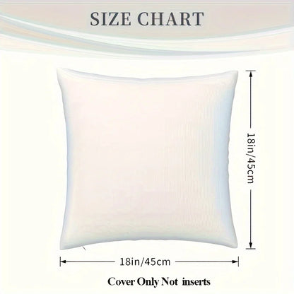 VIKAMA Nordic-inspired Cream-Tone Pillowcases, Multi-Size Pillows for Living Room, Office, and Bedroom Home Decor