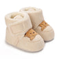 Winter Baby Boots Cartoon Soft-Sole Anti-Slip Warm Toddler Walking Booties for Boys & Girls