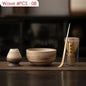 4PCS Japanese Matcha DIY Tea-Making Tools Bamboo Matcha Whisk Scoop Bowl Tea Whisk Brush Suits Ceremony Accessories