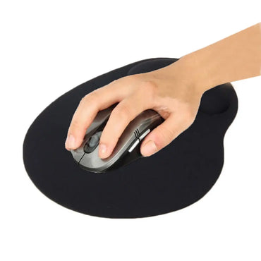 Ergonomic Memory Foam Wrist Rest Mouse Pad — Non-Slip Gaming Mousepad 9.06 x 7.09 in (23 x 18 cm)
