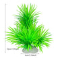 Artificial Aquarium Plants — Plastic Underwater Decorations for Fish Tanks, Realistic Aquarium Decor