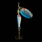 Rotating Metal Spinner Fishing Lure 9.1g 7cm – Sequin Hard Bait with Treble Hook for Bass, Pike, Carp & Trout