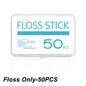 20PCS Dental Floss Dispenser Containing 10Pcs Floss Dental Floss Storage Box Auto Refillable Oral Hygiene Care Floss Pick