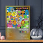Band Rock Music The O-OffspringS Poster HD Sticky Wall Art Printing Waterproof Home Living Bed Room Bar Aesthetic Decor