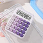 Dual Power 12-Digit Electronic Calculator, Solar & Battery Desktop Calculator for Home, Office, School, Accounting