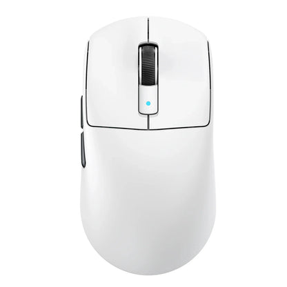 Attack Shark R6 Wireless Gaming Mouse - PAW 3950Max Sensor, 8KHz Polling, Nordic nRF52840, Lightweight, Ambidextrous, Rechargeable, Black/White