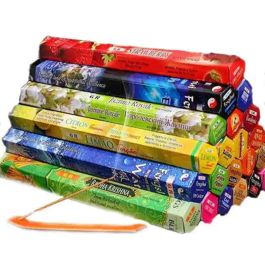 20-Pack Sandalwood & Agarwood Incense Sticks 23 cm (9.1 in) Long-Lasting Fragrance for Home, Bedroom, Bathroom, Meditation