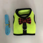 Small Animal Vest Harness & Leash Set for Rabbits, Kittens & Guinea Pigs – Adjustable Breathable Cotton, 3 Sizes (S/M/L)