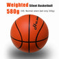Silent Foam Basketball for Indoor Play — Airless, Sizes 5/6/7
